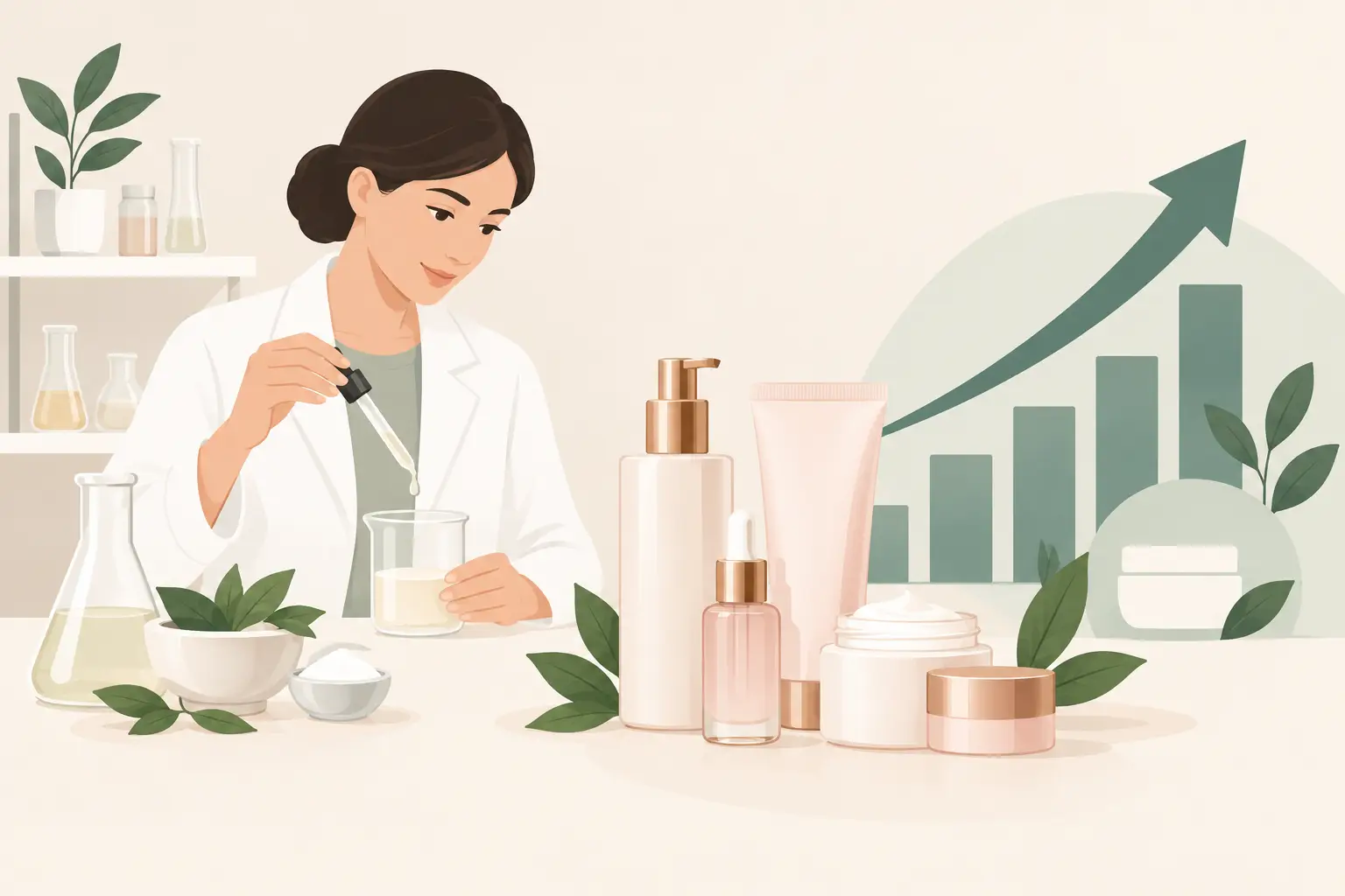 Custom Cosmetic Formulation for Brand Growth