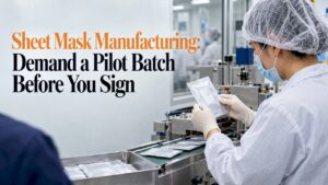 Read more about the article Sheet Mask Manufacturing: Demand a Pilot Batch Before You Sign
