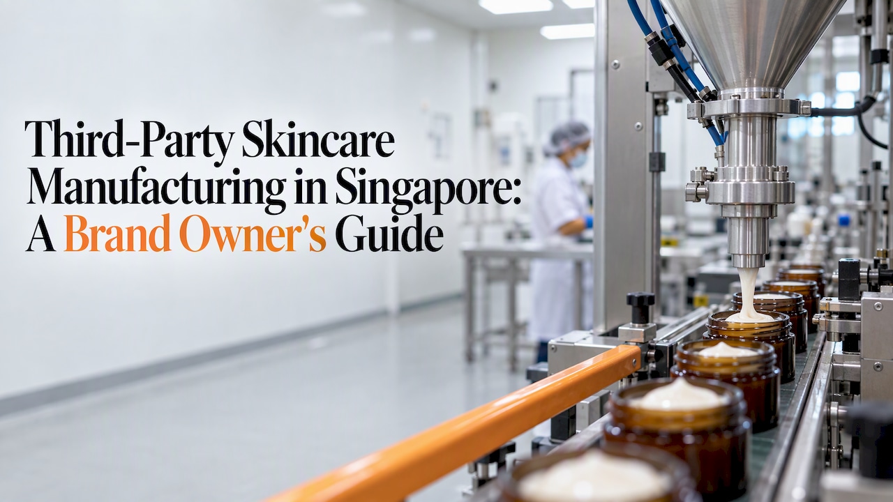 You are currently viewing Third-Party Skincare Manufacturing in Singapore: A Brand Owner’s Guide