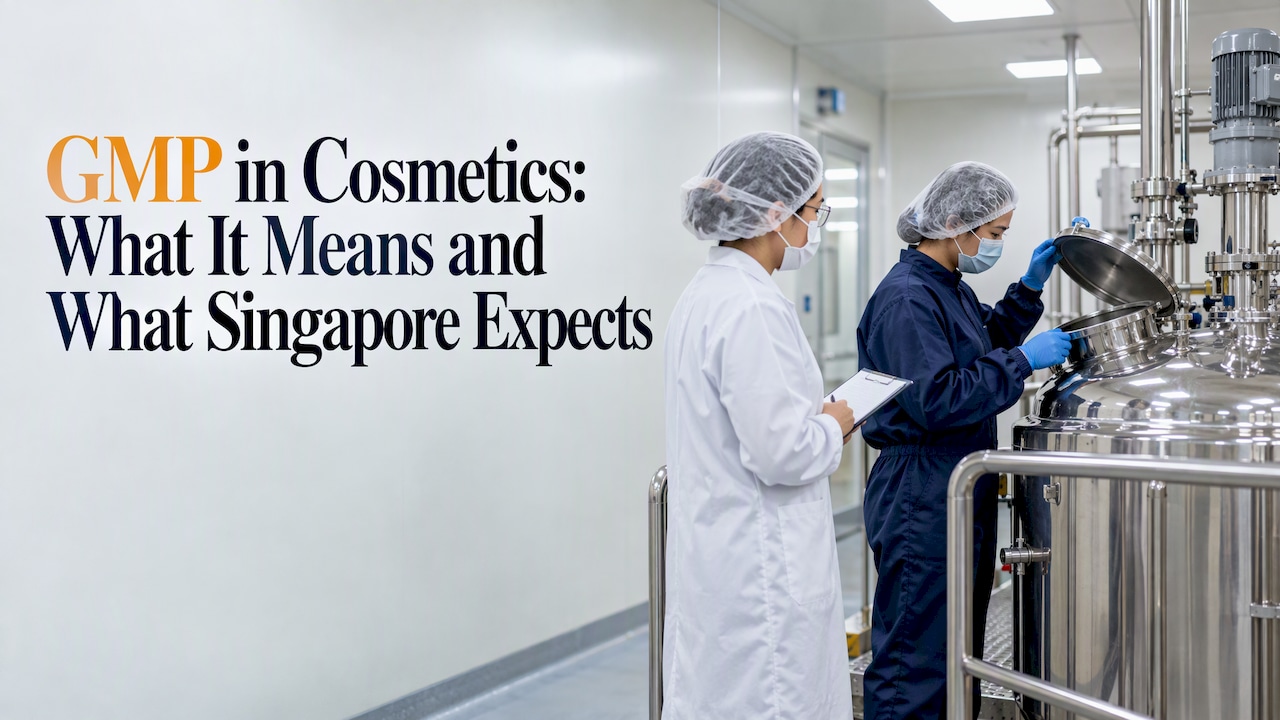 You are currently viewing GMP in Cosmetics: What It Means and What Singapore Expects
